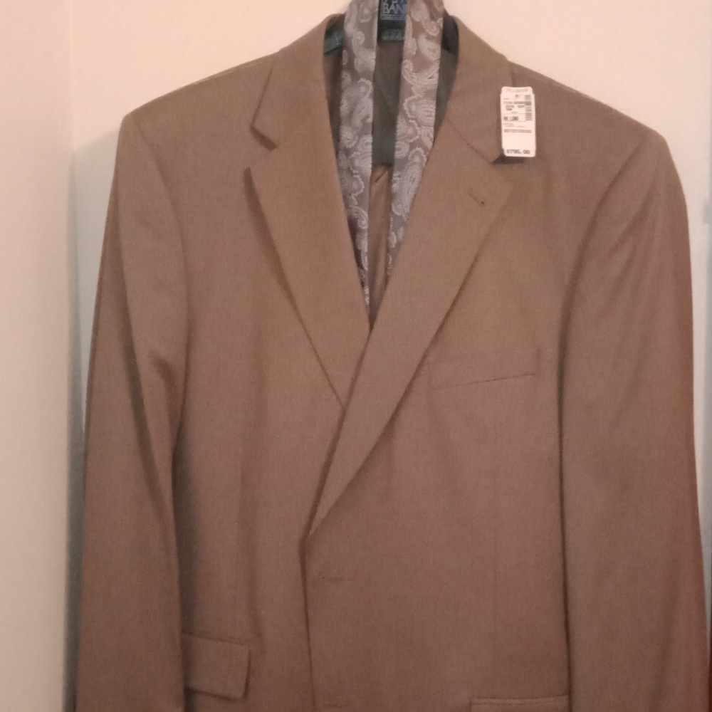Jos A Bank collection suit and tie
